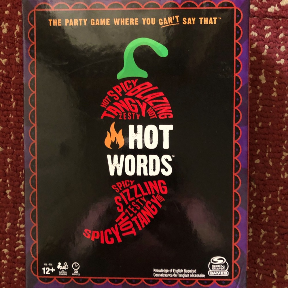 Hot Words family fun learning game for age 12+